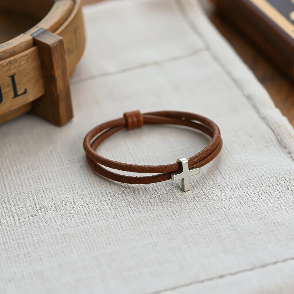 Cross Leather Bracelet: Style Tips and Care Guide