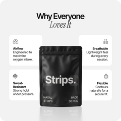Black Nasal Strips